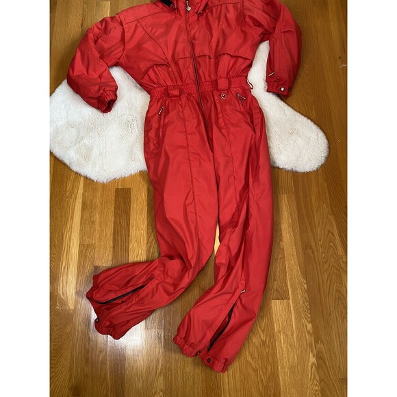 Obermeyer Vintage Snapdragon One Piece Ski  Large 12 VINTAGE 80'S snowsuit - Picture 1 of 12